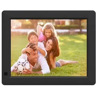 Braun Photo Technik Braun Phototechnik DigiFrame 858 Digitaler Bilderrahmen 20.3 cm 8 Zoll EEK: B (A - G) 1920 x 1080 Pixel Schwarz