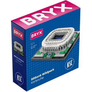 bryx BBBank Wildpark Karlsruher SC Stadion Modellbausatz 451-tlg.