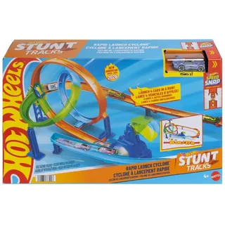 Mattel Hot Wheels Stunt Tracks Turbo Looping Set