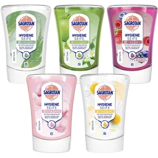 Sagrotan No-Touch Nachfüller - Mix-Set - 5 x 250 ml