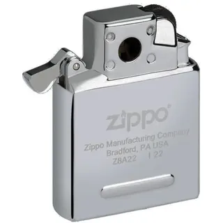 Zippo Gaseinsatz für Sturmfeuerzeuge - Insert für Pfeifen - Nachfüllbar mit Butangas - Gelbe Flamme - Passt in alle klassischen Zippo-Gehäuse