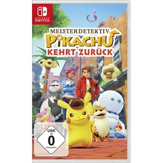 Nintendo Switch Meisterdetektiv Pikachu Kehrt Zurück - NEU (SIEHE BESCHREIBUNG!)