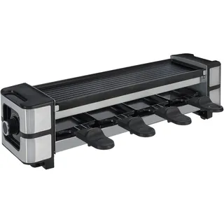 Gutfels Raclette 4005 4-Pfännchen schwarz/silber