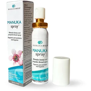 ManukaMed MANUKAspray MGO 560+ Manuka Honig Spray Mundspray mit Manuka Honig und Propolis (20 ml)