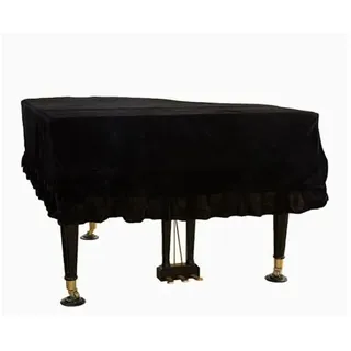 Klavier Abdeckung, Flügel Abdeckung‌, 180 cm Grand Piano Abdeckung Klavierhusse aus Samt Dekorativer Schutz vor Staub, Kratzern und statischer Aufladung Flügel Klavier Abdeckung Für Klavier Flügel