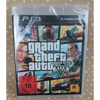 Grand Theft Auto Five V Sony PlayStation 3 GTA 5 PS3 NEU OVP