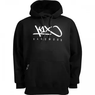 K1X Hardwood Basketball Hoody mk2, Farbe: Schwarz, US-Größe: XXS