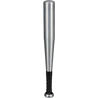 Relaxdays Baseballschläger Aluminium, Schwarz,Silber