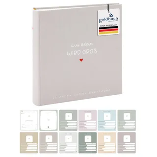 Goldbuch aus klein wird groß, 30x31cm (BxH), 100 Seiten 31033