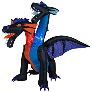 Europalms Halloween Aufblasbare Figur Drache, 208cm