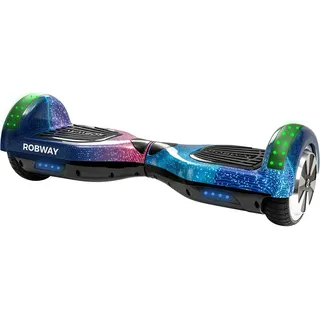 Robway W1 Hoverboard | DAS ORIGINAL ® Hoverboards für Kinder Jugendliche & Erwachsene - APP Steuerung - Self-Balance Funktion - Bluetooth (Shooting Star)