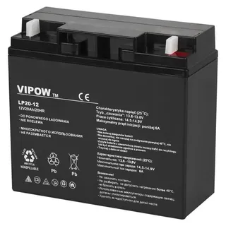 VIPOW 12V 20Ah Gel-Batterie USV-Teil