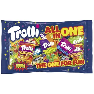 Trolli All in One Mix Fruchtgummi 42 St./1,0 kg