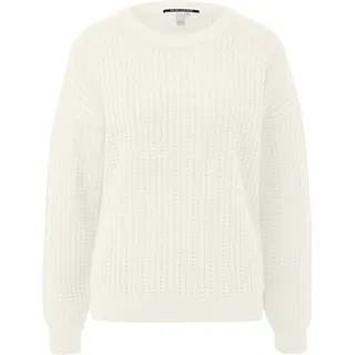 QS Strukturierter Pullover Beige XXL