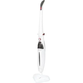 ProfiCare Dampfmop PC-DR 3093 anthrazit-weiss / 1.500 Watt / Dampfreiniger für alle Bodenbeläge / 99 % gegen Viren - Weiß