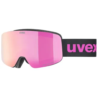 Uvex pwdr FM black matt mirror pink one size
