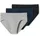 Slip Schwarz/Blau/Grau M