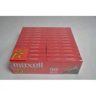 Maxell UR 90 Audio Cassette 24-Pack