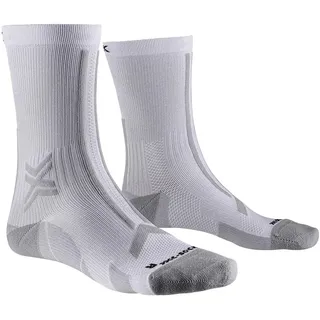 X-Socks Run Discover Crew Laufsocken W002 arctic white/pearl grey 45-47