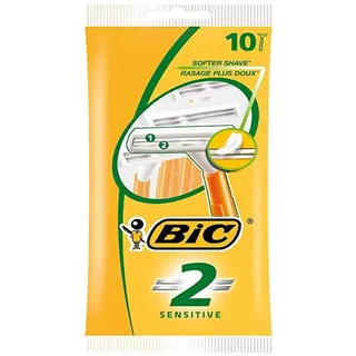 BIC 2 Einweg-Rasierer, 10 Stück
