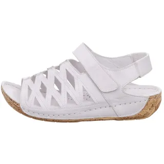 Gemini Bequeme Sandalen für Damen, weiß, Größe 37 EU
