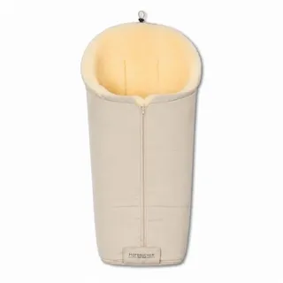 Hofbrucker Lammfellfußsack Iglu beige