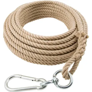 Braun Hanfseil 16 mm Kletterseil Braun