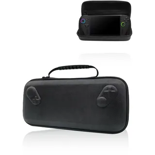 Tragbare Tasche für ROG Xbox Ally/ROG Xbox Ally X Handheld-Spielkonsole, Hülle für ROG Xbox Ally/ROG Xbox Ally X mit stoßfestem Eva-Mantel & Handgriffgurt, Schwarz