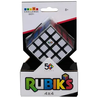 Spin Master Rubik’s 4x4 Master Zauberwürfel - der ultimative 4x4 Cube für Logik Profis ab 8 Jahren und für unterwegs, hohe Qualität, leichtgängiges Handling, leuchtende Farben