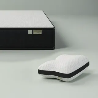 Schlafset: Matratze + Kissen - 90x200 cm