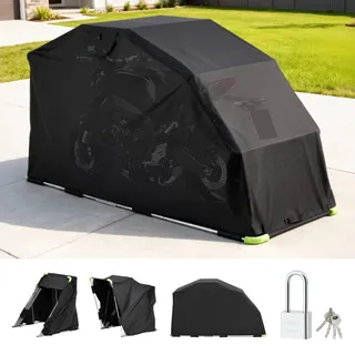 Vevor Motorrad Abdeckplane 2790x1095x1600 mm Zeltgarage