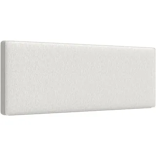 Homcom Kopfteil Creme, Textil, Eukalyptusholz, 10x60x160 cm, Bett-Kopfteile