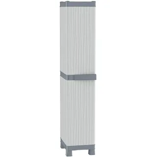 Terry Kunststoffschrank 0,35 x 0,44 x 1,72 m hellgrau