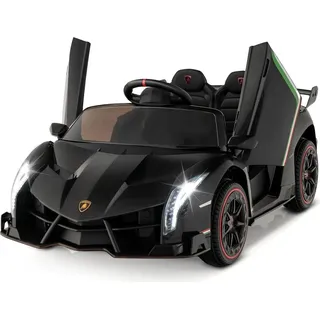 Costway Lamborghini Elektroauto schwarz (null)