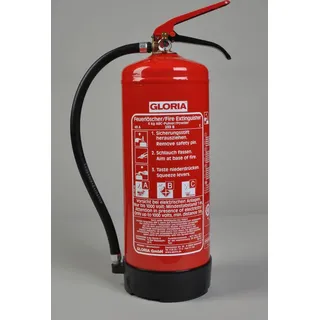 Gloria PD6GA 21112046 Pulverfeuerlöscher 6kg Brandklasse: A, B, C