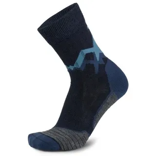MEINDL MT3.5 Trekking Merino Light Herrensocke Marine/Blau 45-47