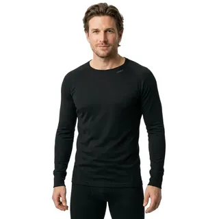 Devold Duo Active Merino 205 Langarm-T-Shirt Schwarz M