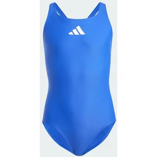 adidas Solid Small Logo Badeanzug Blau/Weiß 92