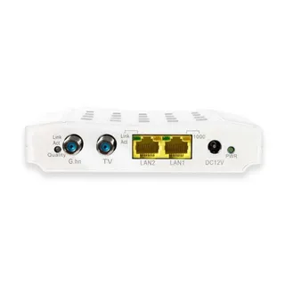 Allnet ALL-GHN102-COAX, Netzwerkbrücke, Weiß - Weiß