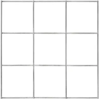 Gabiona Gitter 10 x 10 cm Maschenweite 80 x 50 cm