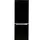 HKGK14349DBI Kühl-Gefrierkombination (175 l, 1430 mm hoch, Schwarz/Edelstahl)