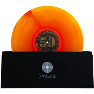 SPINCARE Schallplatten Reinigung für 18-25-30 cm Vinyl Schallplatten - Reinigungssystem mit Reinigungslösung - Mikrofasertüchern - Waschschüssel - Zubehör - Reinigt 500 LPs