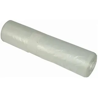 Pakufol Müllsäcke Müllbeutel Abfallsack, transparent, 120 l