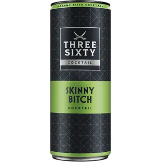 Three Sixty Vodka Skinny Bitch 10 % vol 0,25 l