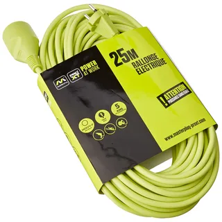 Masterplug Verlängerungskabel EXF25162G1-PX 220V Neongrün 25m