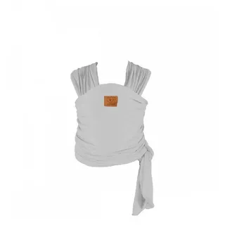 Cangaroo Babytrage Tragehilfe Cherish, Tragetuch, Babytrage, Universalgröße, ab 3 Monaten grau