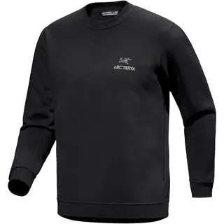 Arc'teryx Emblem Fleece Crew Sweatshirt Schwarz L