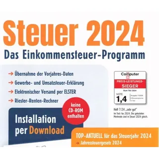 ALDI Steuer 2024 Steuersoftware - Email sofort - Lizenzschlüssel Key Download