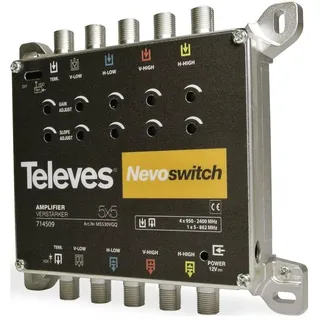 Televes Verstärker 5-fach Guß MS530VGQ