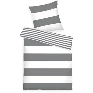 Renforcé grau 135 x 200 cm + 80 x 80 cm